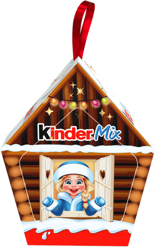 

Подарочный набор Kinder Mix Кормушка для птиц 99.7 г 1 шт. дизайн упаковки в ассортименте