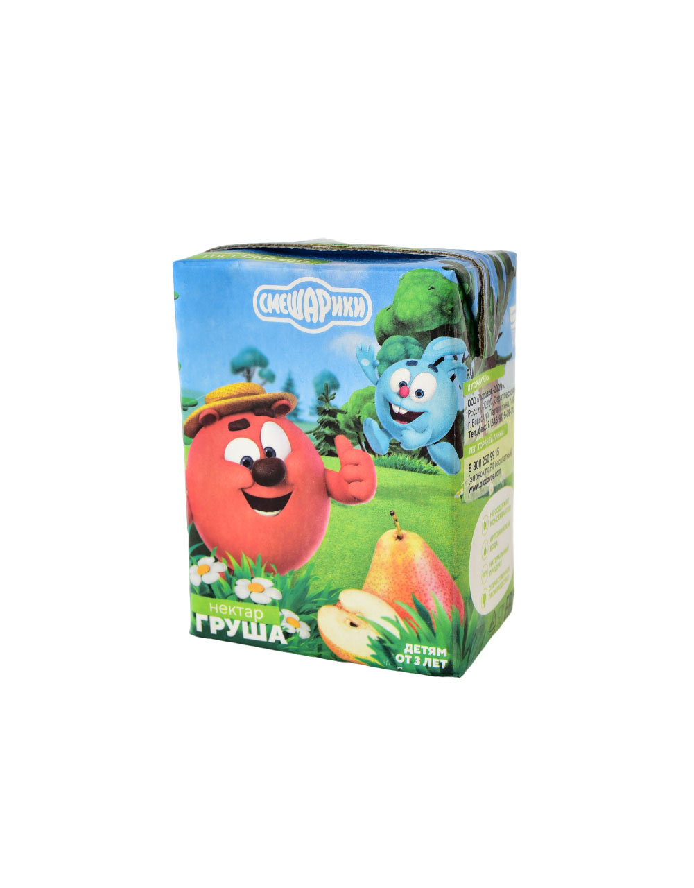 

Нектар Смешарики Груша с 3 лет 200 мл