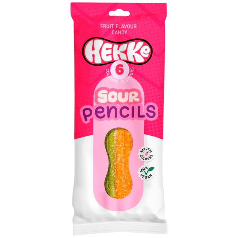 

Мармелад жевательный Hekke Карандаши ассорти 6 вкусов 70 г