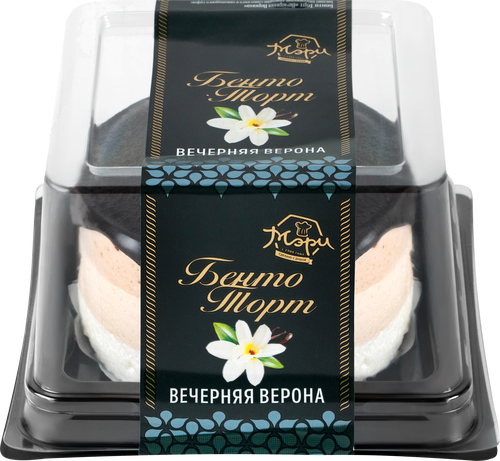 

Бенто Торт Мэри Вечерняя Верона суфле 250 г