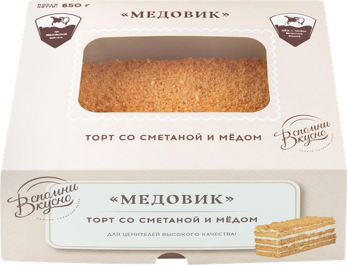 

Торт Вспомни Вкусно Медовик 650 г