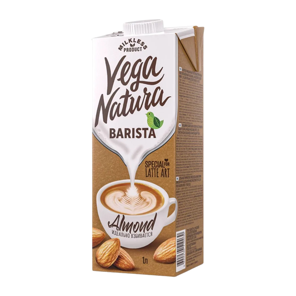 

Напиток миндальный Vega Natura Barista 1.2% 1 л