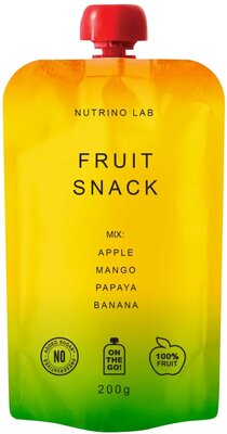 Пюре Nutrino Lab Яблоко манго папайя банан без сахара 200 г
