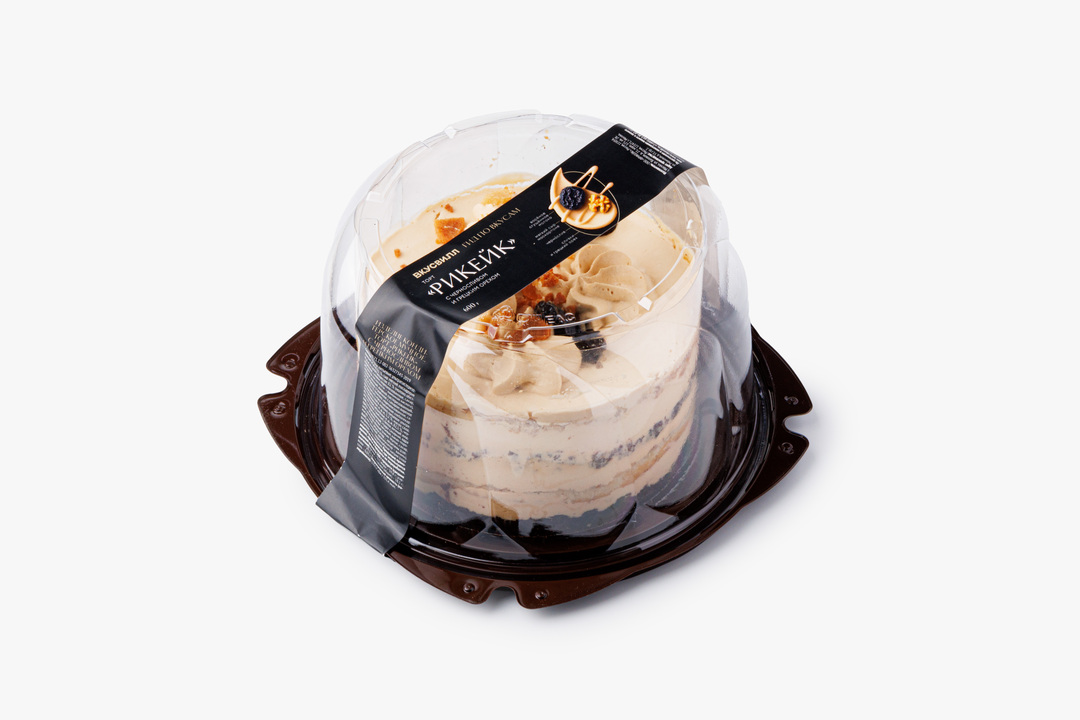 

Торт ВкусВилл Рикейк с черносливом и грецким орехом 600 г