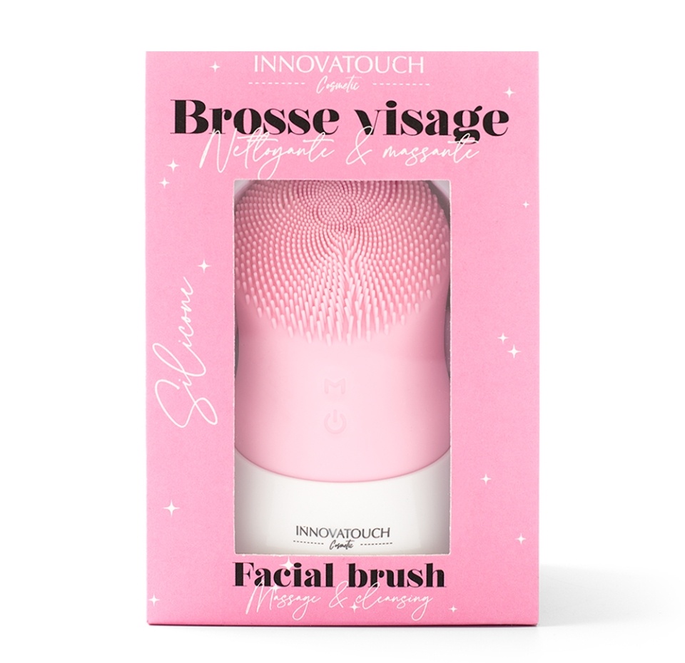 

Щетка для лица INNOVATOUCH Cosmetic силиконовая для очищения кожи и массажа