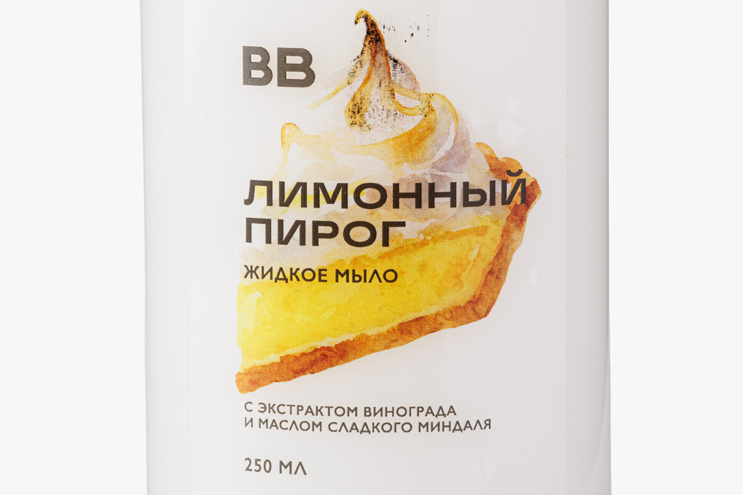 

Жидкое мыло ВкусВилл Лимонный пирог с экстрактом винограда 250 мл