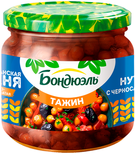 

Нут консервированный Бондюэль в соусе с черносливом 360 г