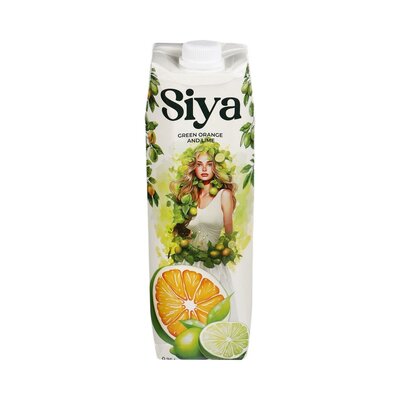 Напиток сокосодержащий Зеленый Апельсин и Лайм SIYA 0,95л