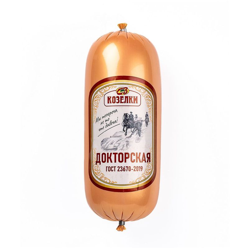 

Колбаса вареная Козелки Докторская ГОСТ весовая