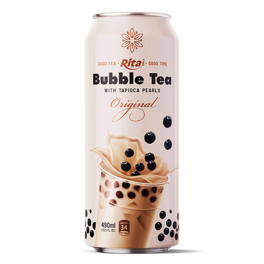 

Напиток Rita Bubble Milk Tea Оригинальный 0.49 л
