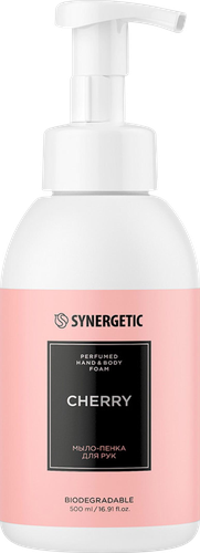 

Мыло-пенка для рук Synergetic Cherry 500 мл
