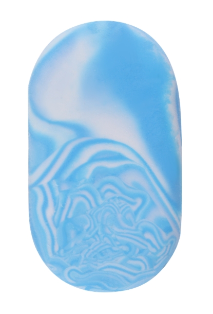 

Ластик Крок&Дилли Овал голубой