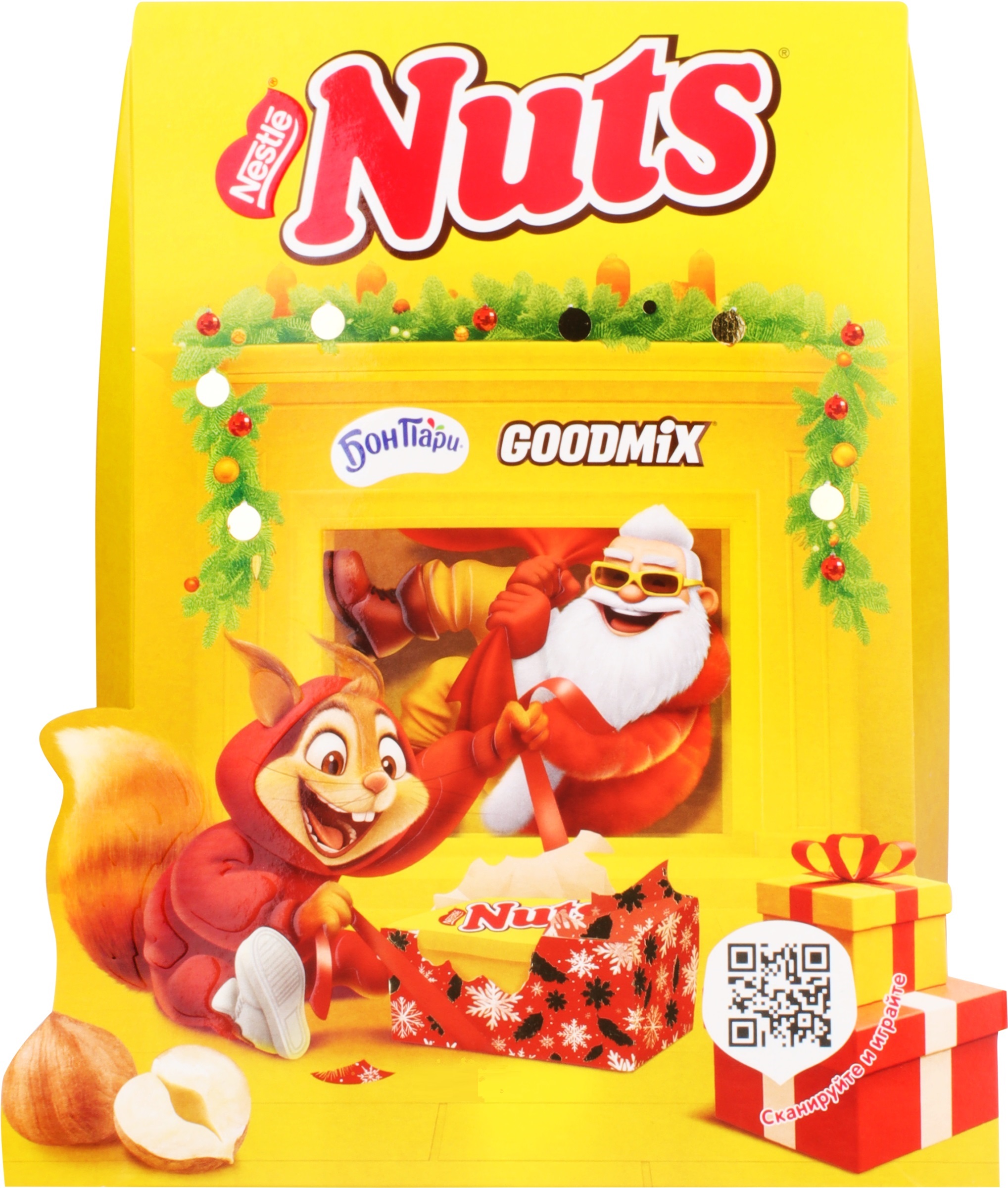 

Подарок новогодний Nuts Приключения у камина 301 г