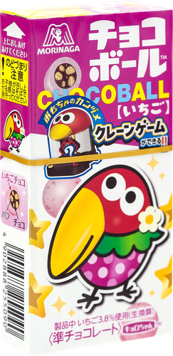 

Лакомство Morinaga Chocoball шоколадный шарик со вкусом клубники, 25 г