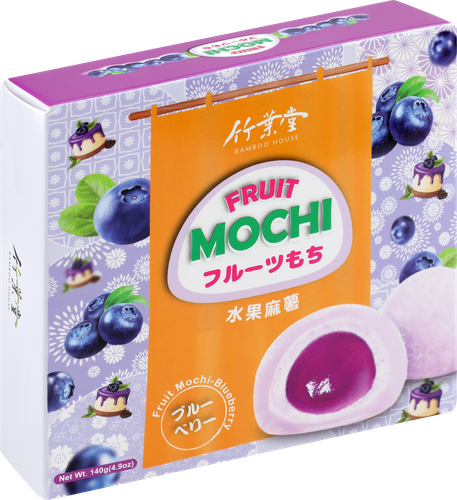 

Пирожные Моти Bamboo House голубика со сливками в японском стиле 140 г