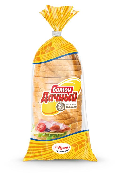 

Батон Владимирский хлебокомбинат Дачный, в нарезке 350 г