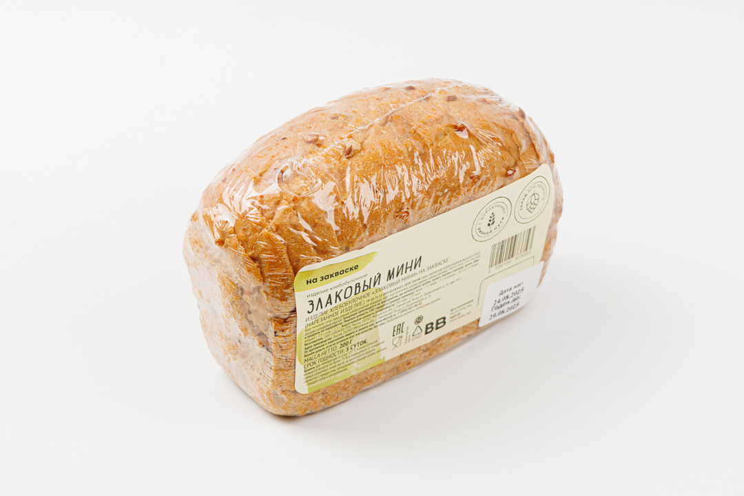 

Изделие хлебобулочное ВкусВилл Злаковый мини на закваске 200 г
