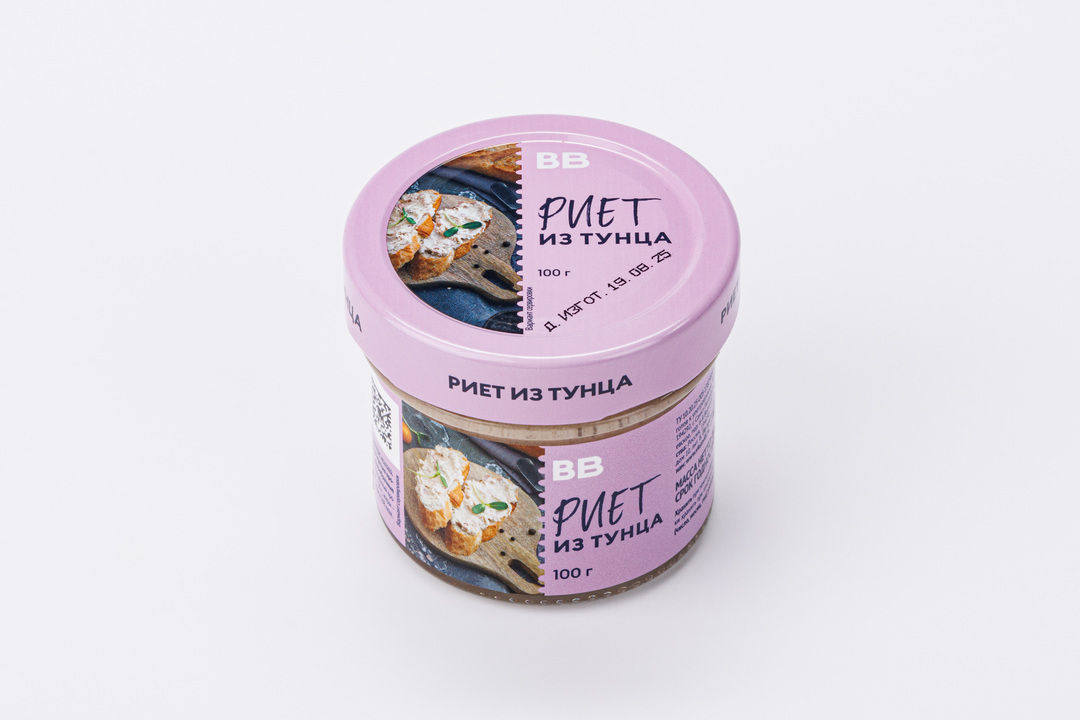 

Риет ВкусВилл из тунца 100 г