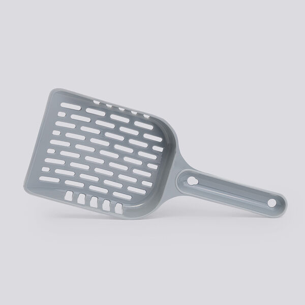 Совок для уборки туалета Rurri серый