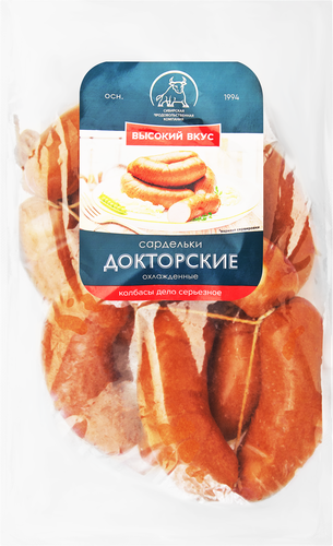 

Сардельки Высокий Вкус Докторские вес