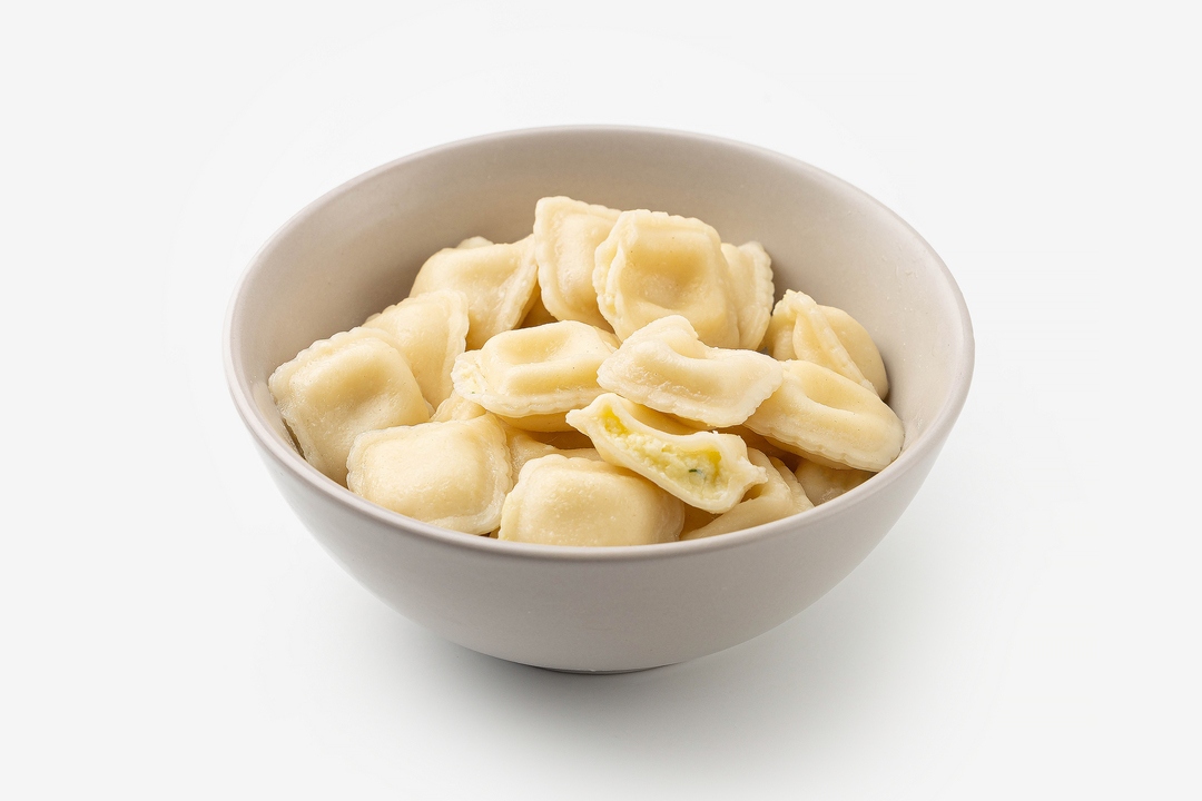 

Равиоли ВкусВилл мини с сыром сулугуни яйцом и зеленью замороженные 400 г