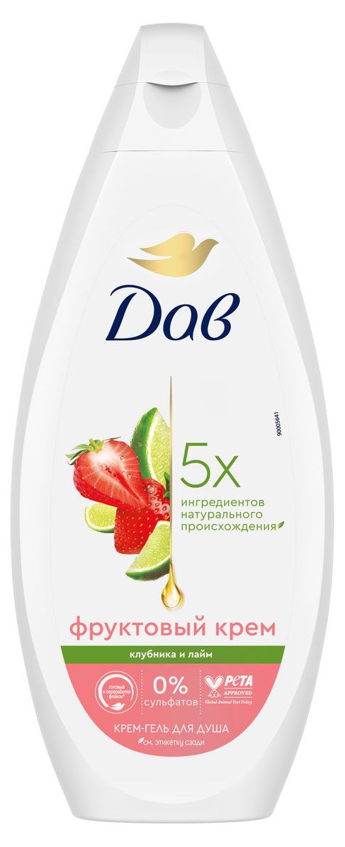 

Крем-гель для душа Dove Клубника-лайм 250 мл