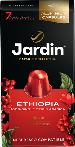 

Кофе молотый в капсулах Jardin Эфиопия 10 капсул