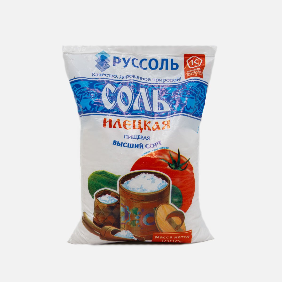 

Соль Илецкая помол №1 нейодированная 1 кг