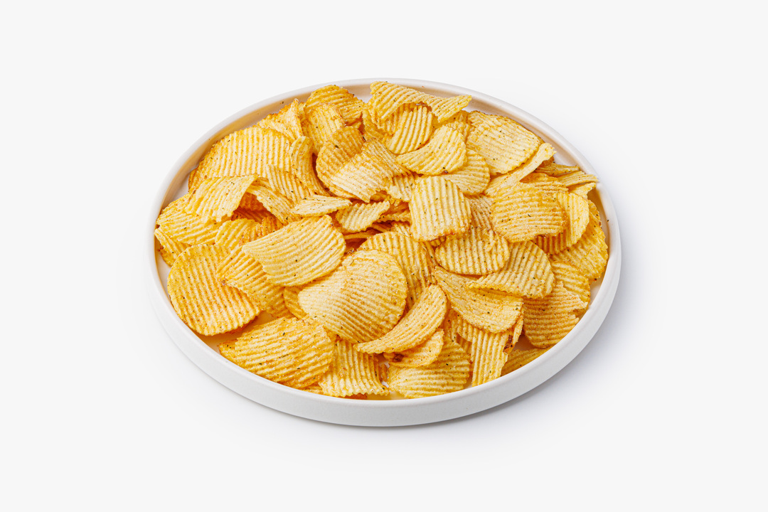 

Чипсы картофельные ВкусВилл рифленые со вкусом Том Ям 100 г