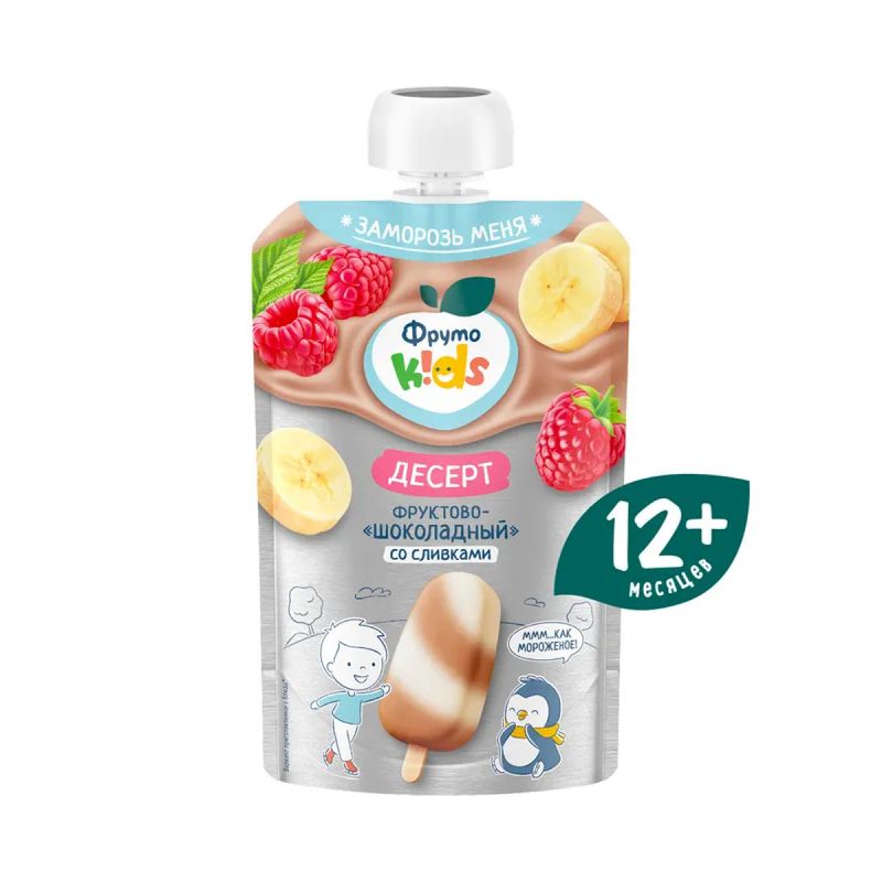 

Десерт ФрутоKids Фруктово-шоколадный со сливками с 12 месяцев 90 г