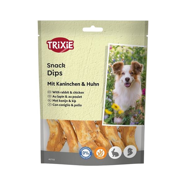 Лакомство д/собак TRIXIE снеки с кроликом и курицей, без глют и сахара 120г