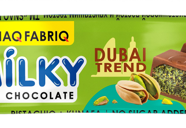 Шоколад Snaq Fabriq Milky с фисташковой пастой и хрустящим тестом без сахара 34 г