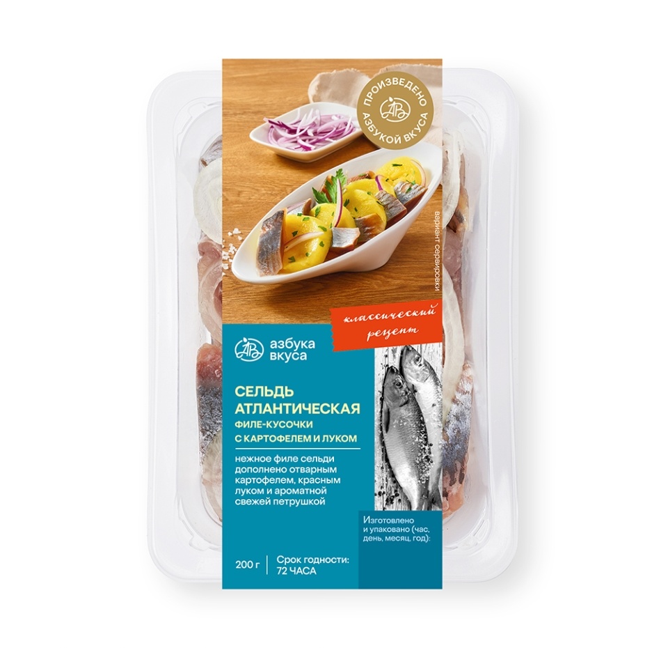 

Сельдь с картофелем и луком