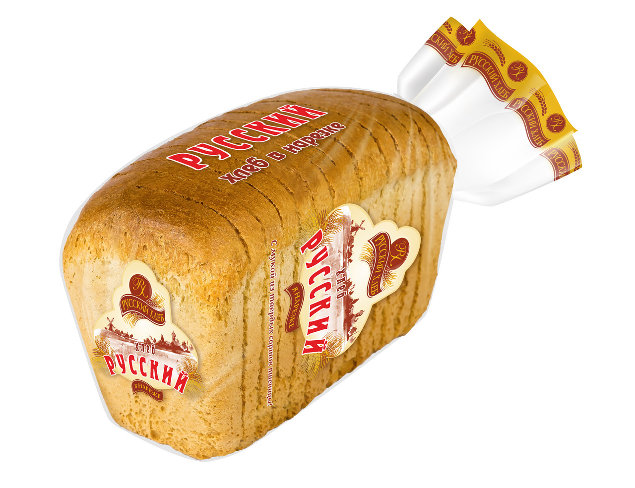 

Хлеб Русский хлеб Русский формовой в нарезке 600 г