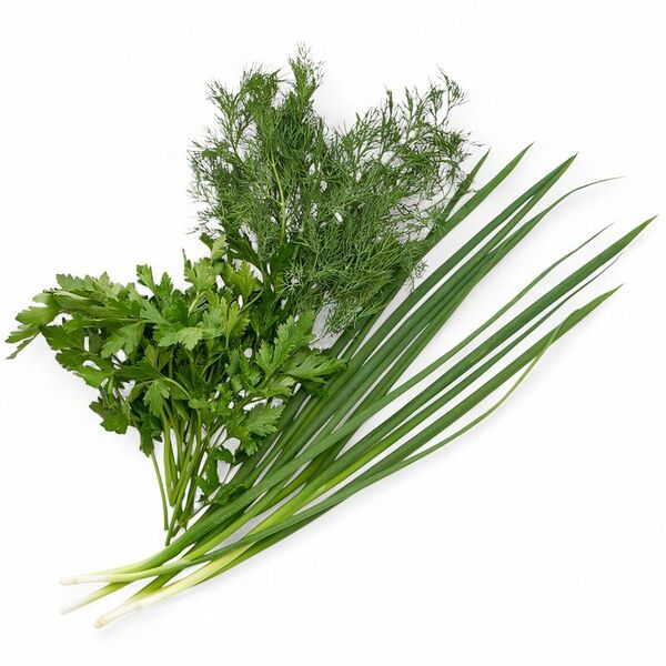 Набор зелени Global Village ассорти лук зеленый, петрушка и укроп 70 г