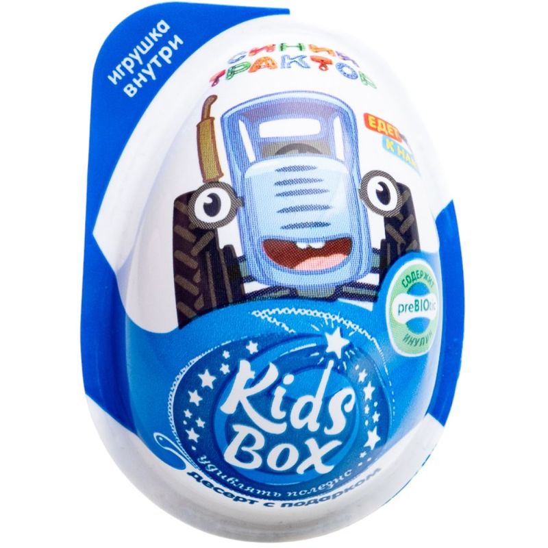 

Десерт Конфитрейд Kids Box с подарком 1 шт. 20 г игрушка и дизайн упаковки в ассортименте