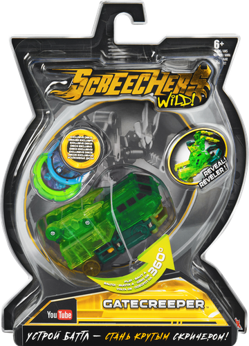 

Машинка-трансформер Screechers Wild Дикие скричеры 1 шт в ассортименте