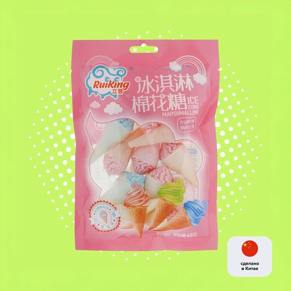 Зефир жевательный 