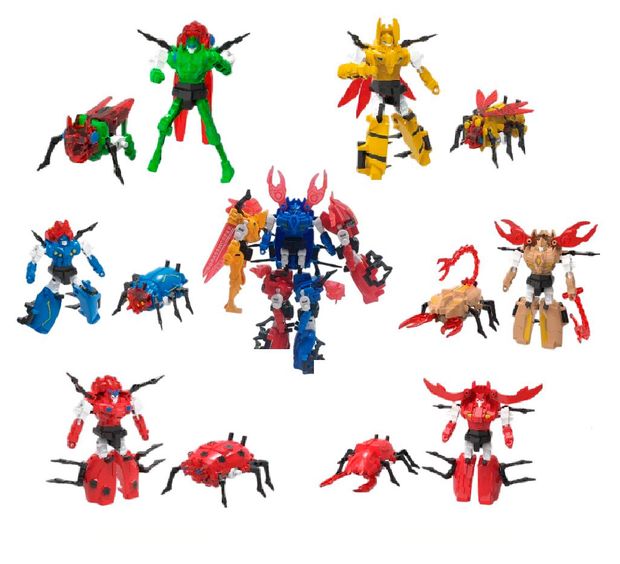 

Конструктор 1Toy трансботы инсектроны 1 шт. в ассортименте