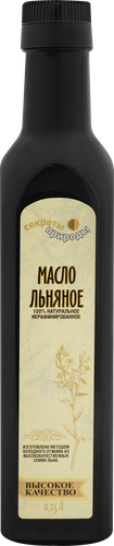 

Масло льняное Секреты природы 250 мл