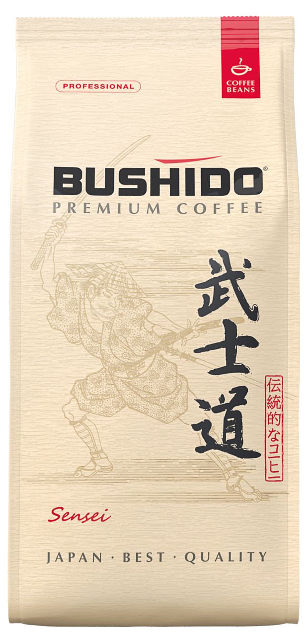 

Кофе зерновой Bushido Sensei 1 кг