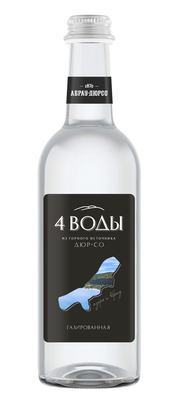 Вода Абрау-Дюрсо 4 воды газированная 375 мл