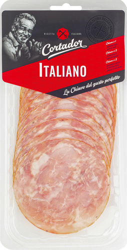 

Колбаса сырокопченая Cortador Итальянская полусухая 80 г