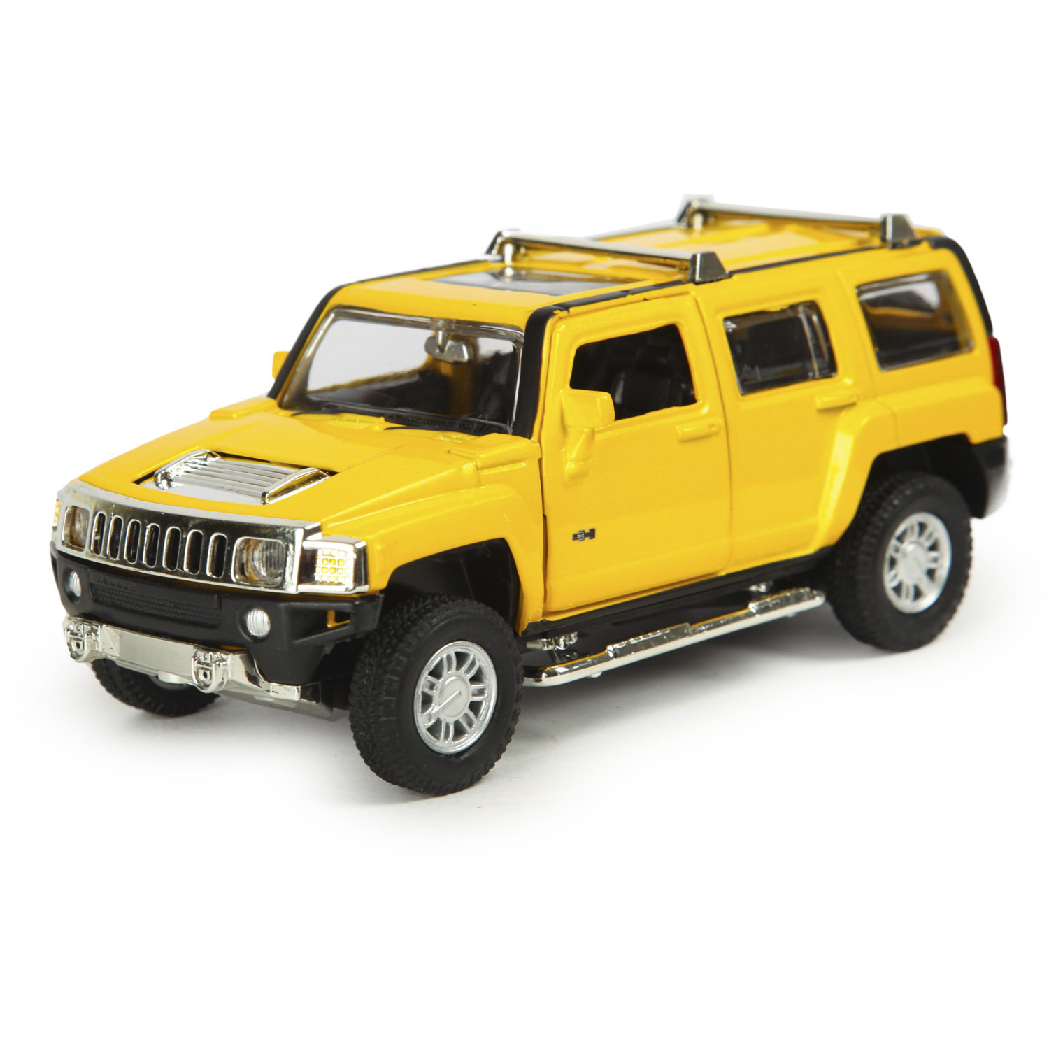 

Машина Автопанорама 1:24 Hummer H3 жёлтый