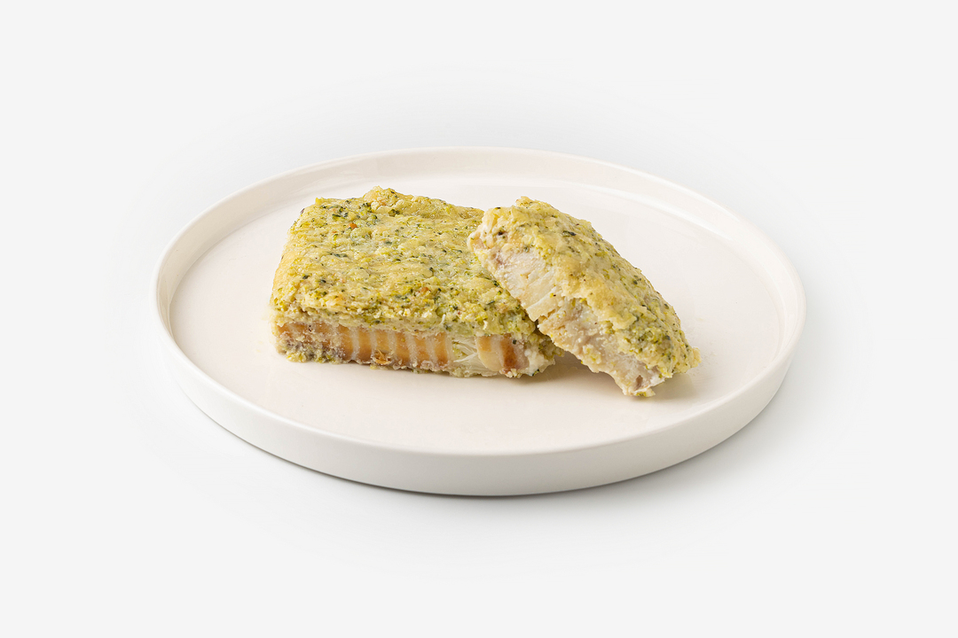 

Филе минтая ВкусВилл с брокколи в горчичном соусе заморозка 300 г