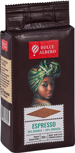 

Кофе молотый Dolce Albero Espresso 250 г