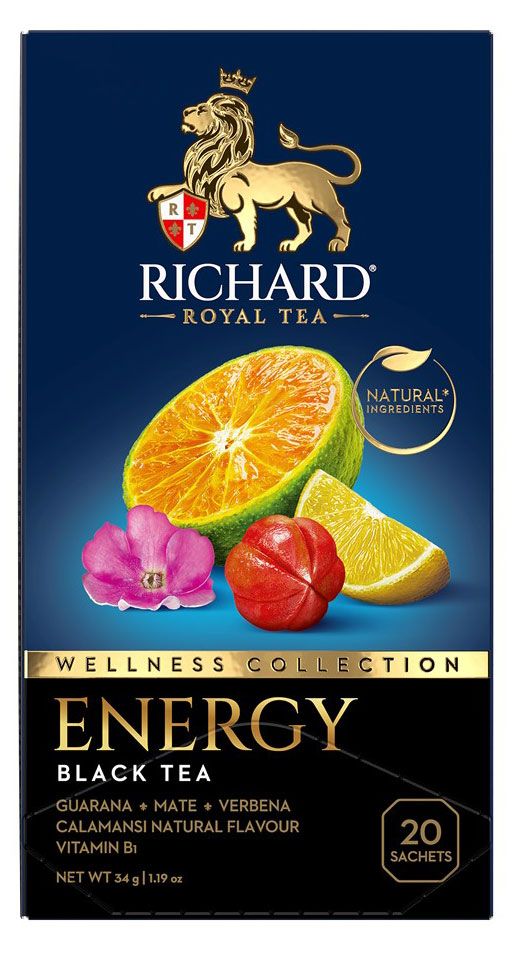 

Чай черный Richard Energy 20x1.7 г