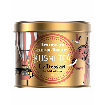 

Чай зеленый Kusmi Tea Le Dessert с яблоком и миндалем ж/б 90 г