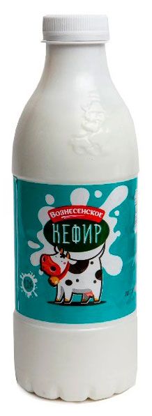 

Кефир Вознесенское 1%, без змж 900 мл