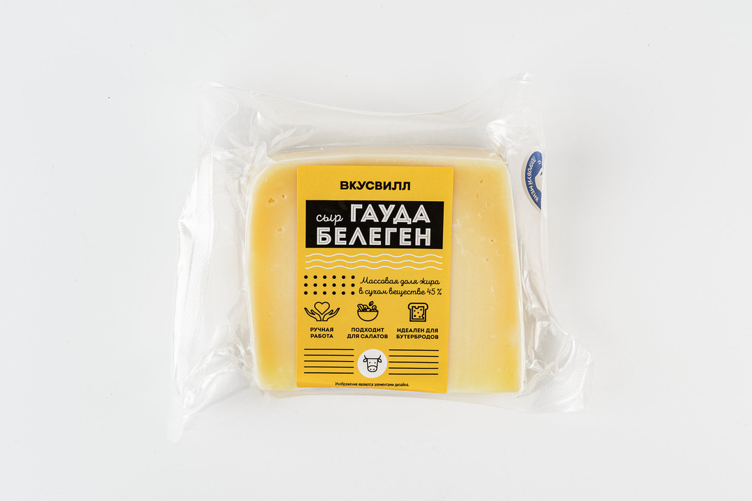 

Сыр полутвердый Гауда Белеген 140 г
